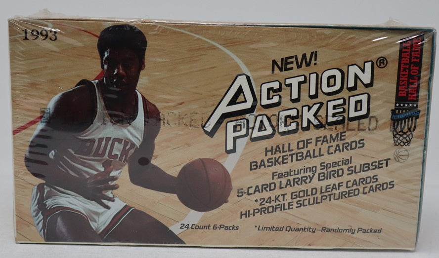 1993/94 Action Packed Basketball Series 1 Box (24/6)