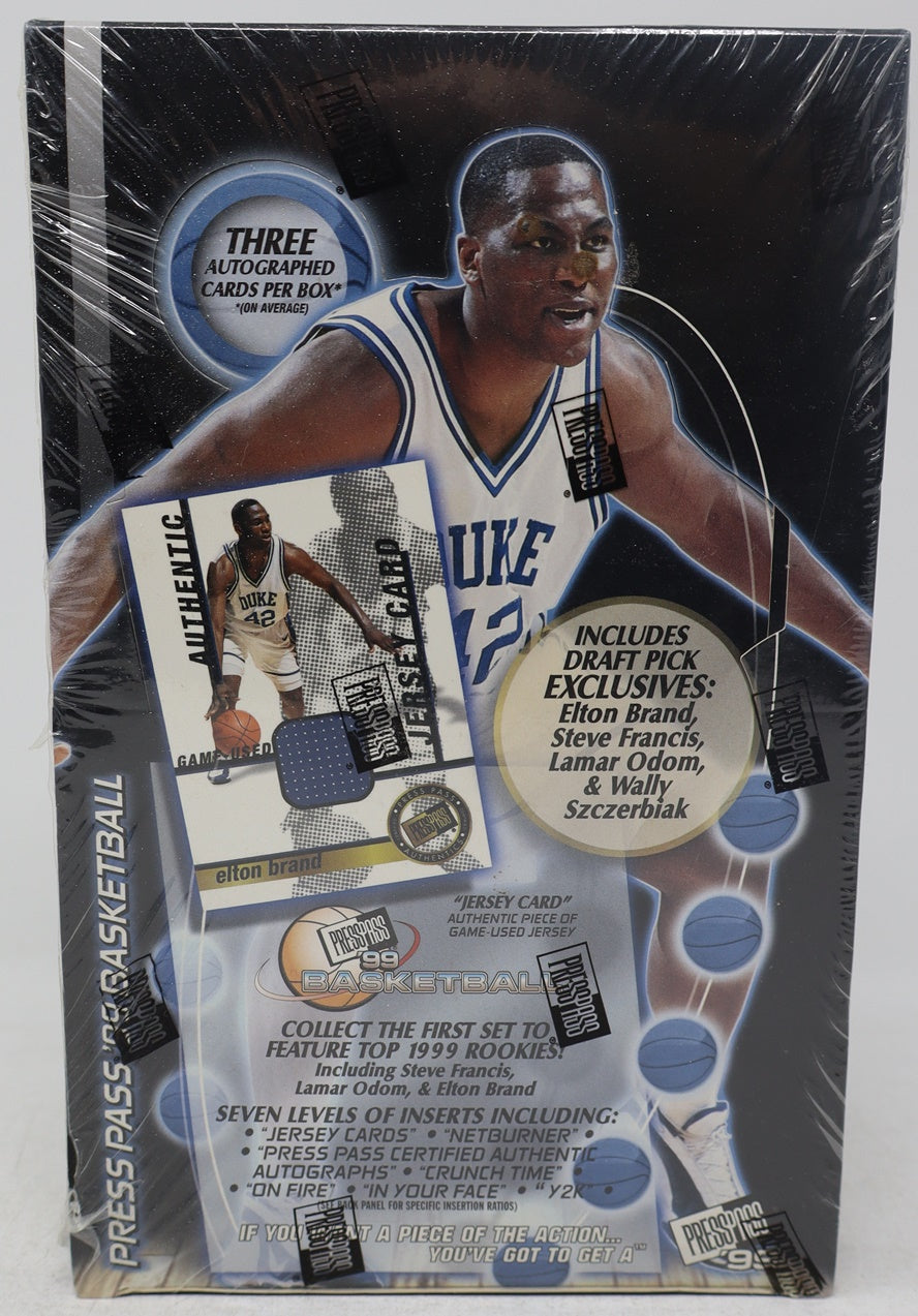 1999 1999/00 Press Pass Basketball Box (Hobby) (24/5)