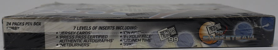 1999 1999/00 Press Pass Basketball Box (Hobby) (24/5)
