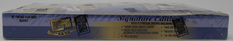 1999 1999/00 Press Pass SE Basketball Box (Hobby) (12/ 1 Autograph)