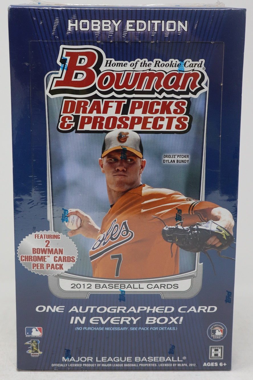 2012 Bowman Draft Picks & Prospects Baseball Box (Hobby) (24/7)