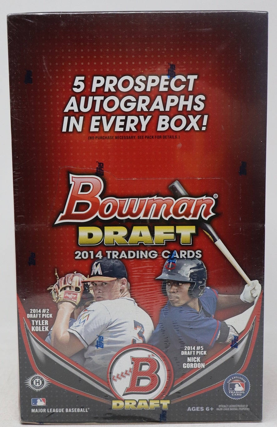 2014 Bowman Draft Baseball Super Jumbo Box (Hobby) (10/60)