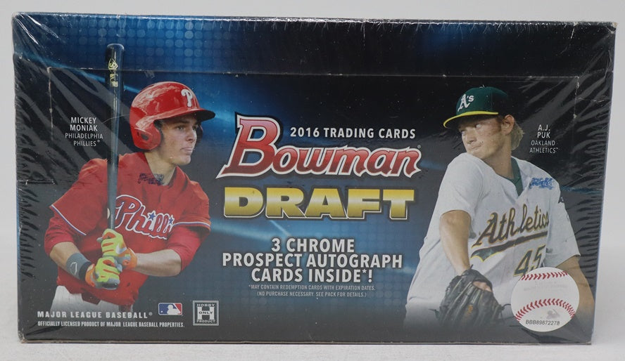 2016 Bowman Draft Baseball Jumbo Box (Hobby) (12/32)