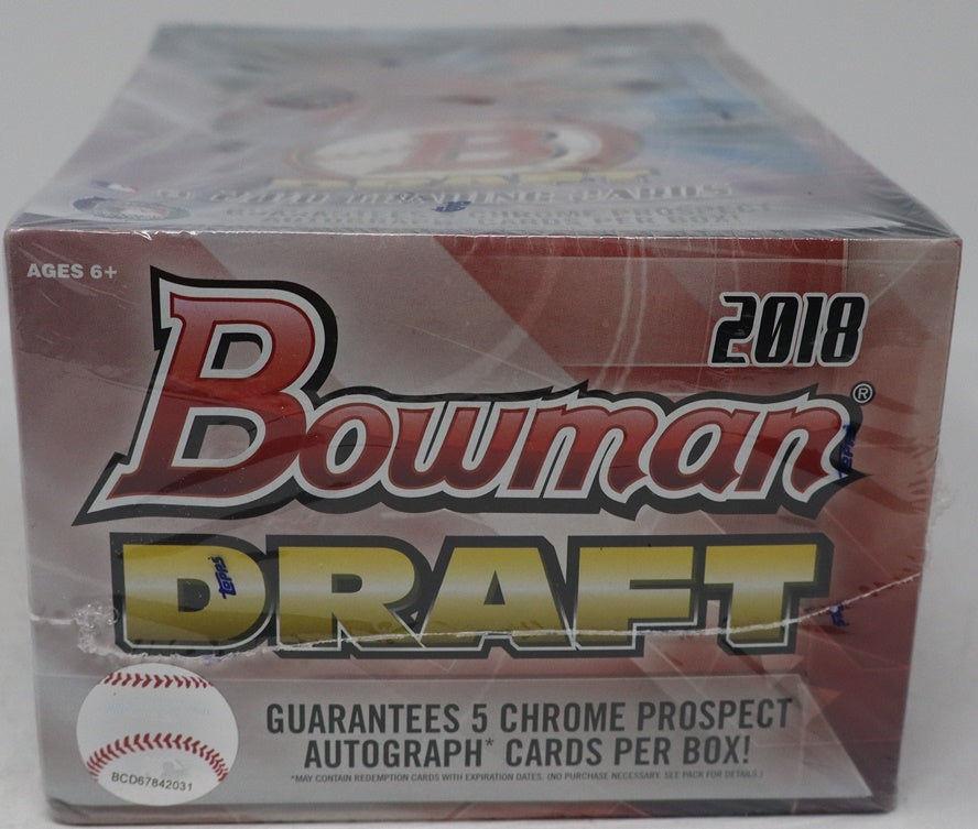 2018 Bowman Draft Baseball Super Jumbo Box (Hobby) (5/120)