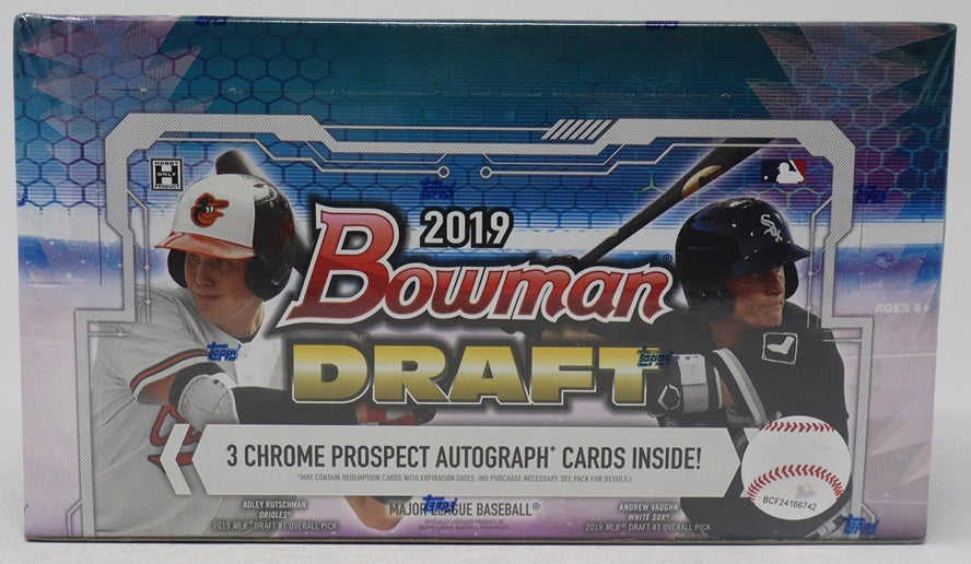 2019 Bowman Draft Baseball Jumbo Box (Hobby) (12/32)
