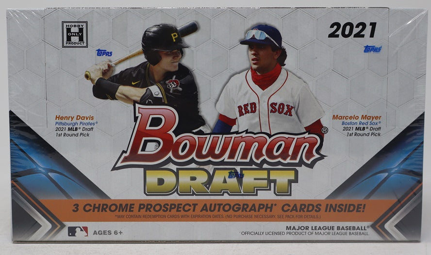 2021 Bowman Draft Baseball Jumbo Box (Hobby) (12/32)