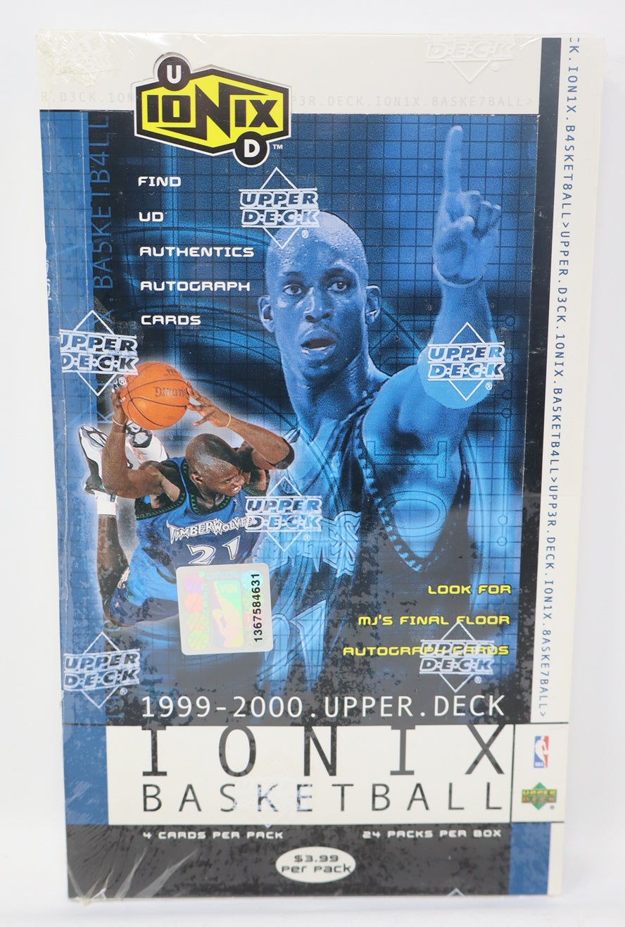 1999/00 Upper Deck Ionix Basketball Box (Retail) (24/4)
