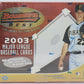 2003 Bowman's Best Baseball Box (Hobby) (10/5)