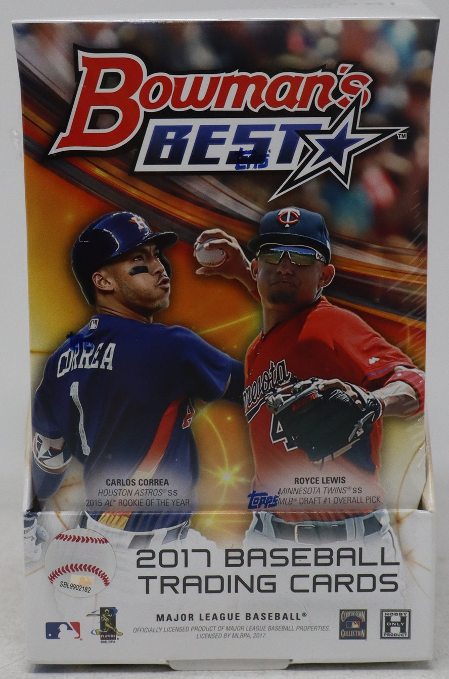 2017 Bowman's Best Baseball Box (Hobby) (2/6/5)