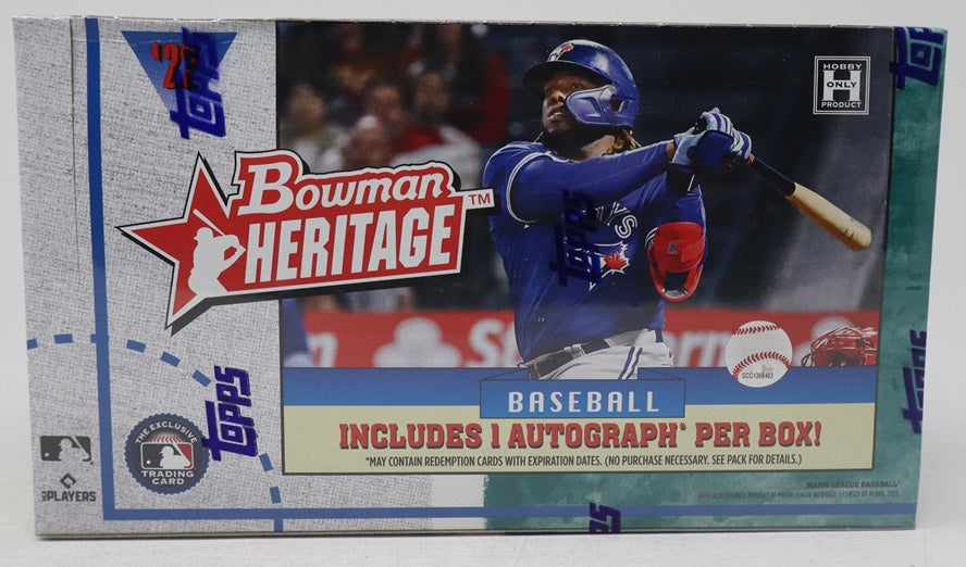 2022 Bowman Heritage Baseball Box (Hobby) (24/10)