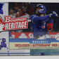 2022 Bowman Heritage Baseball Box (Hobby) (24/10)