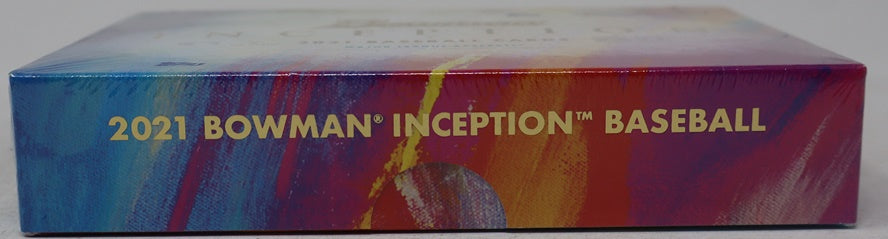 2021 Bowman Inception Baseball Box (Hobby) (1/7)