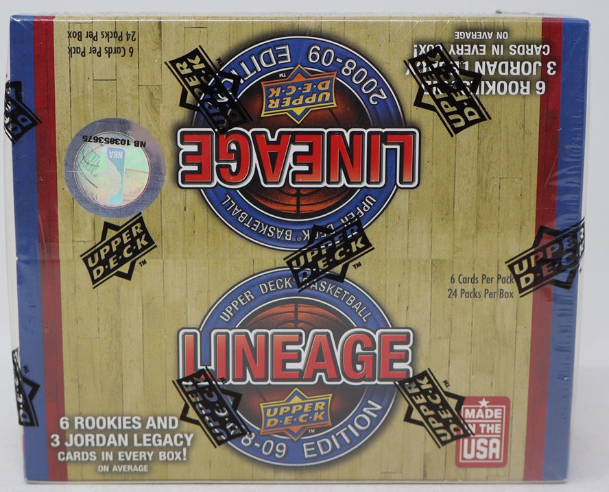 2008/09 Upper Deck Lineage Basketball Box (Retail) (24/6)