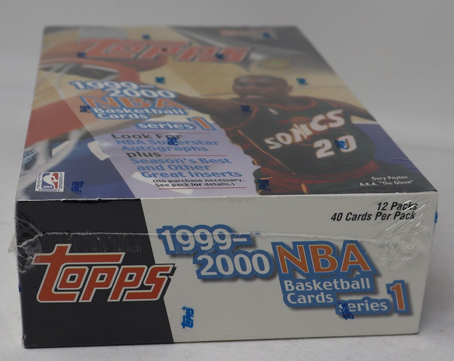 1999/00 Topps Basketball Series 1 Jumbo Box (HTA) (12/40)