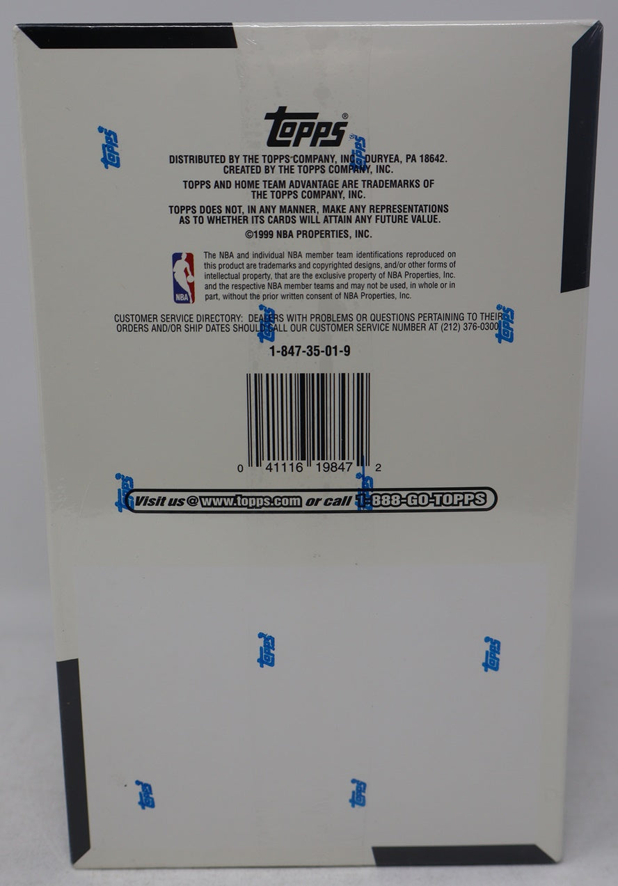 1999/00 Topps Basketball Series 1 Jumbo Box (HTA) (12/40)