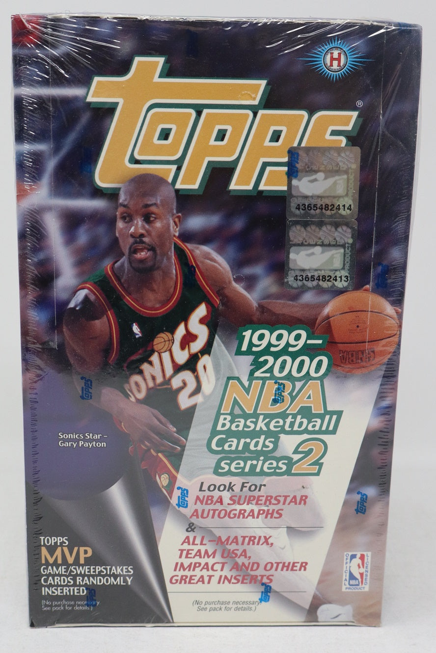 1999/00 Topps Basketball Series 2 Box (Hobby) (36/11)