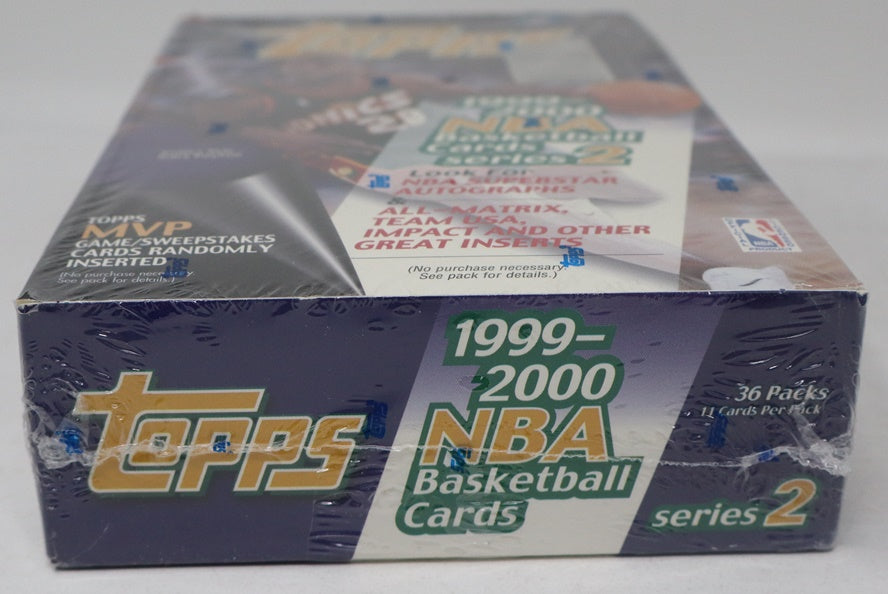 1999/00 Topps Basketball Series 2 Box (Hobby) (36/11)