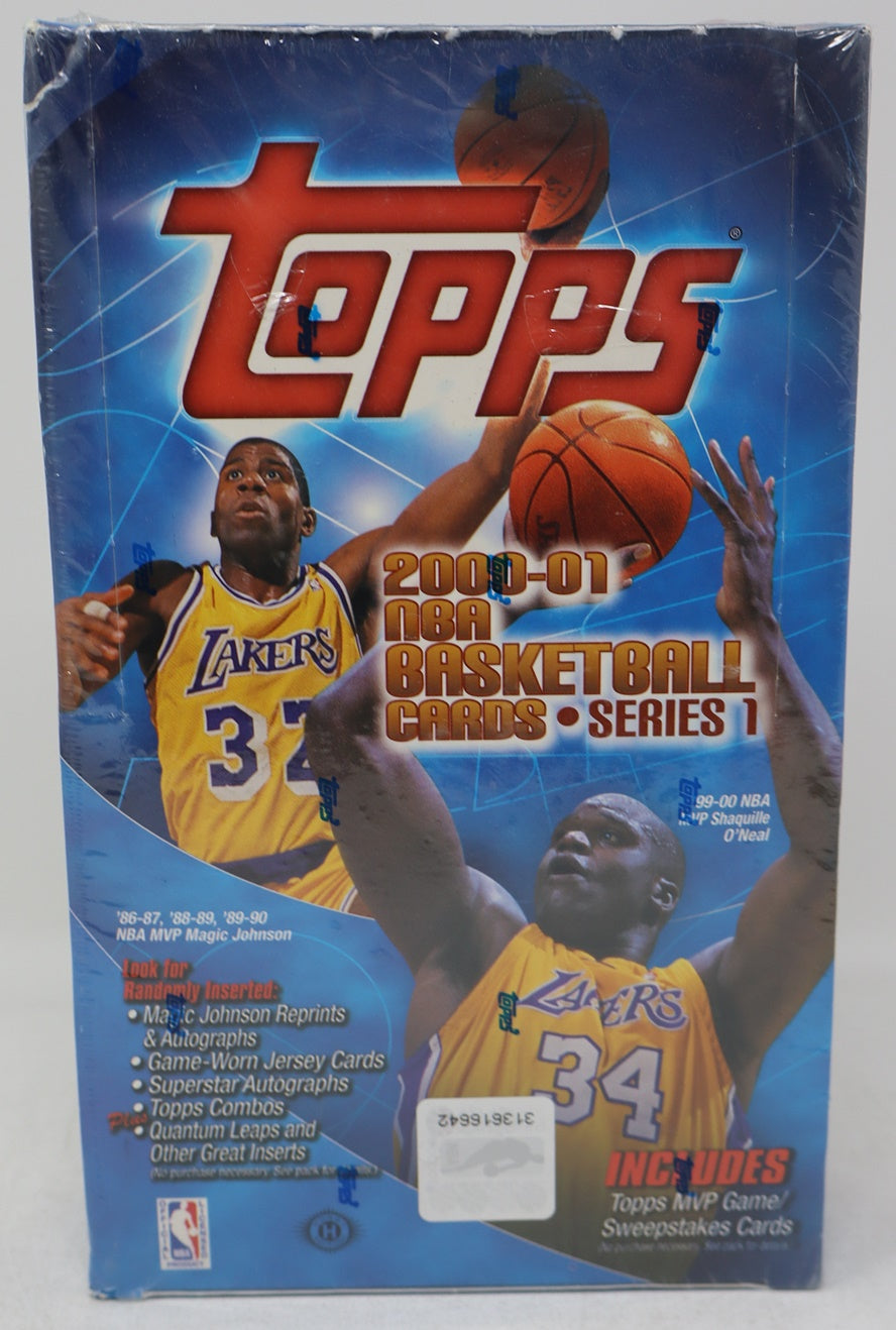 2000/01 Topps Basketball Series 1 Box (Hobby) (36/10)