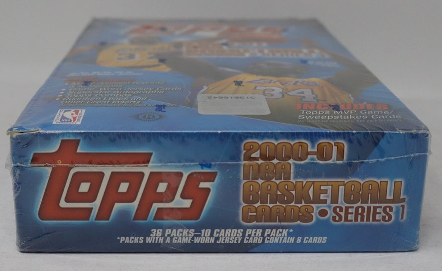 2000/01 Topps Basketball Series 1 Box (Hobby) (36/10)