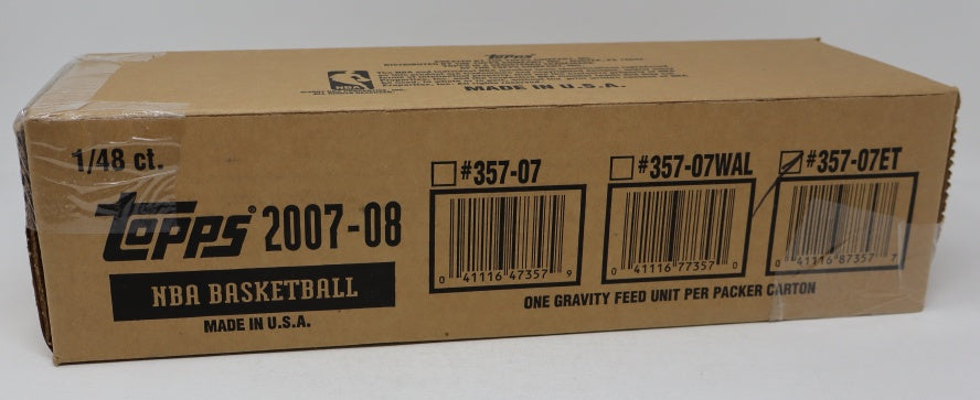 2007/08 Topps Basketball Box (Retail) (Gravity) (48/11)