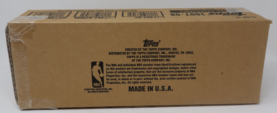 2007/08 Topps Basketball Box (Retail) (Gravity) (48/11)