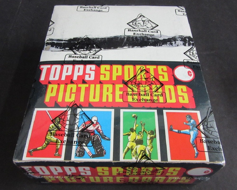 1985 Topps Football Unopened Rack Box (BBCE) (X-Out)