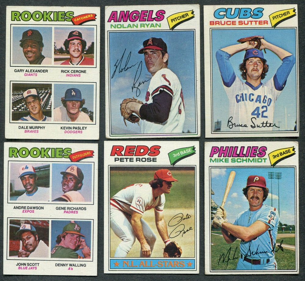 1977 Topps Baseball Complete Set VG (660) (24-476)