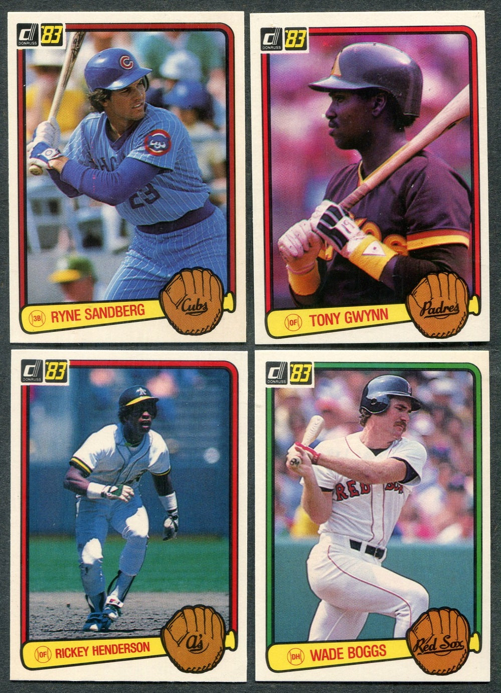 1983 Donruss Baseball Complete Set NM MINT (660) (24-622)