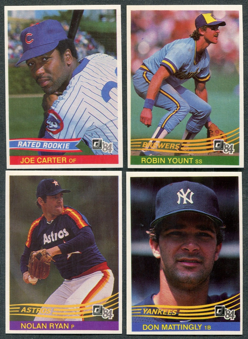 1984 Donruss Baseball Complete Set EX/MT NM (658) (24-623)