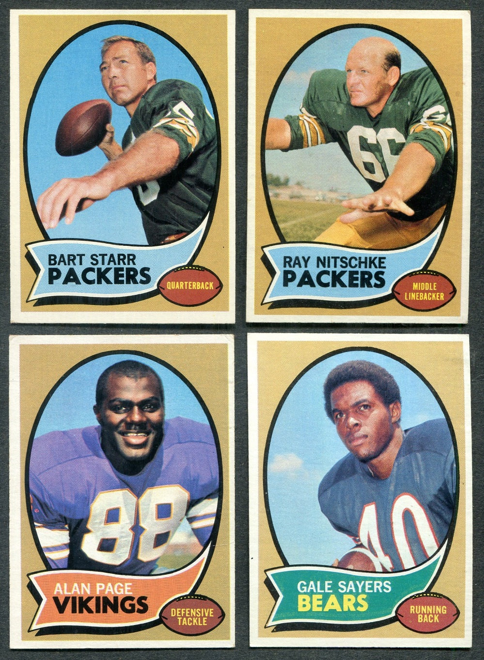 1970 Topps Football Complete Set EX (263) (24-632)