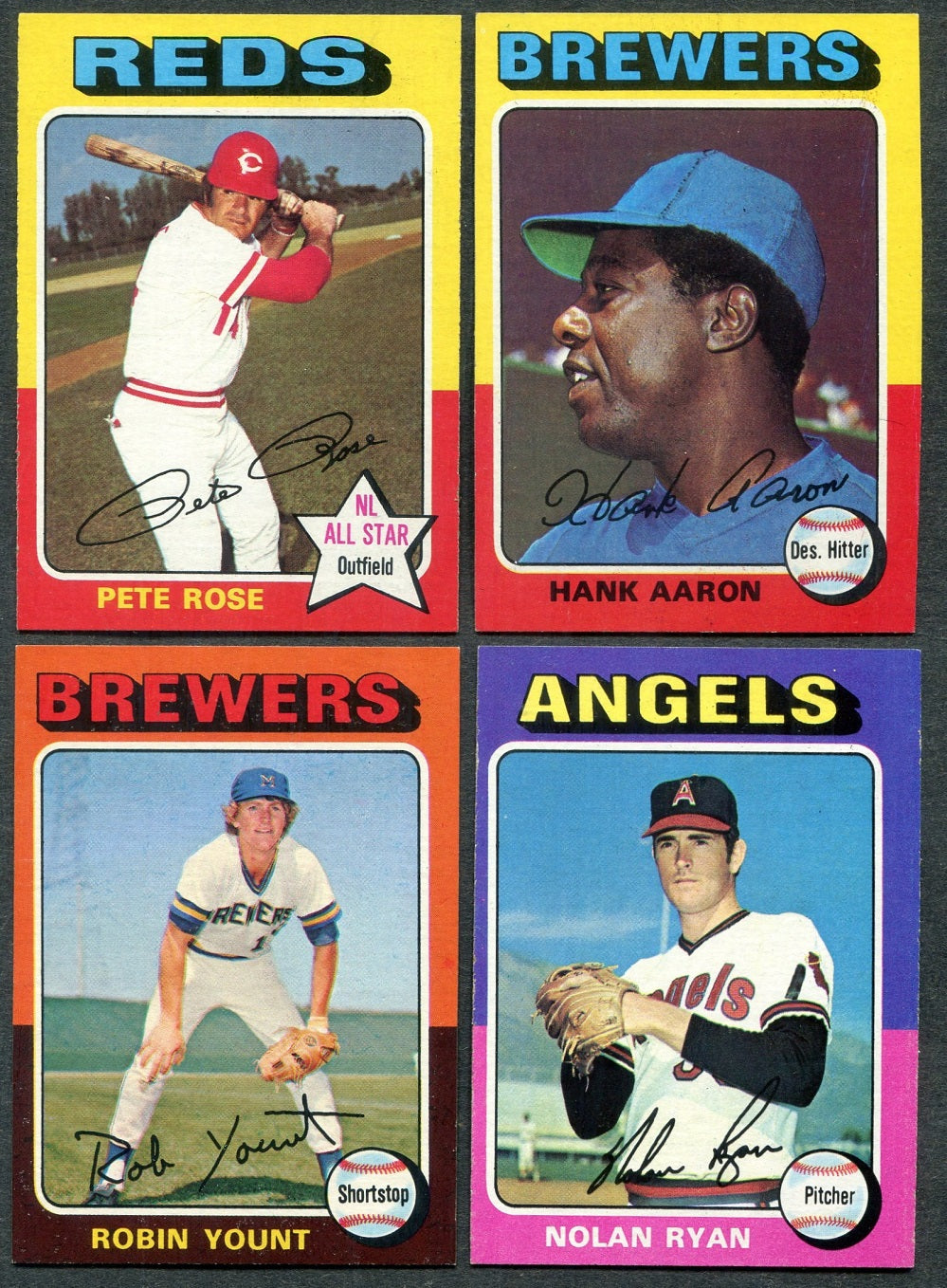 1975 Topps Baseball Complete Set EX/MT NM (660) (24-645)