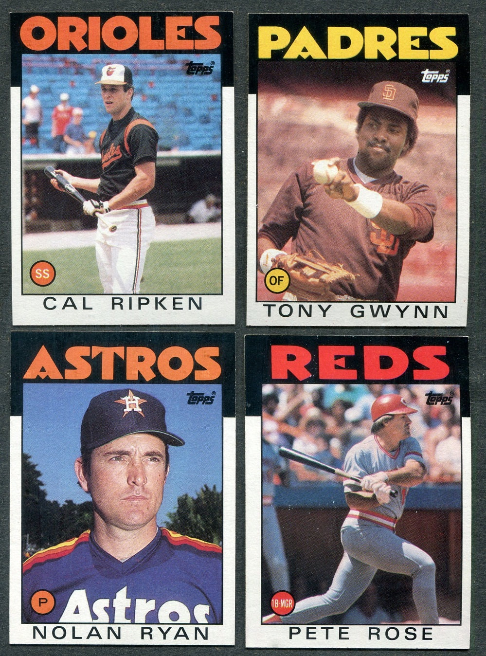 1986 Topps Baseball Complete Set NM (792) (24-656)