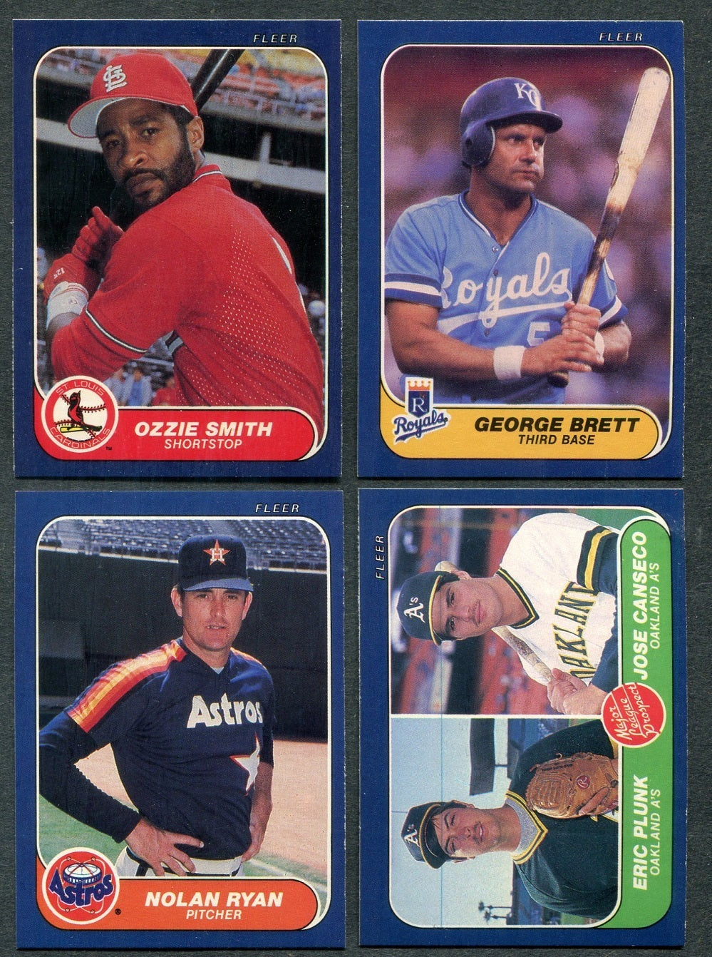 1986 Fleer Baseball Complete Set NM (660) (24-673)