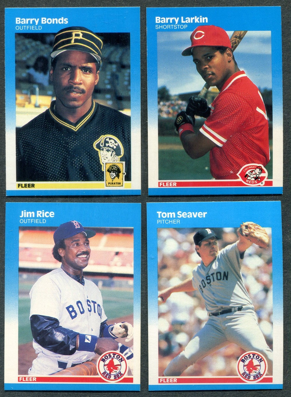 1987 Fleer Baseball Complete Set NM NM/MT (660) (24-675)