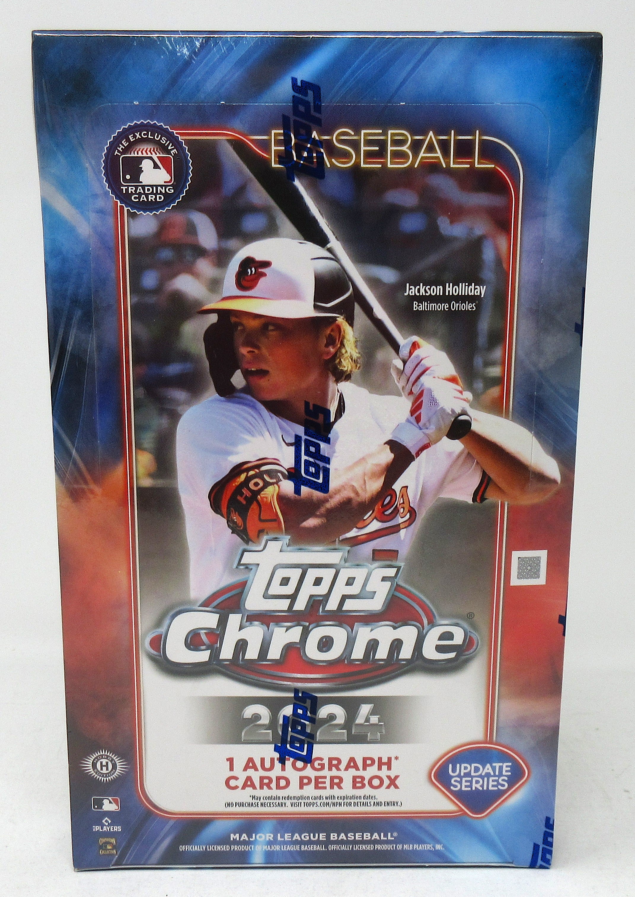 2024 Topps Chrome Baseball Update Series Box (Hobby) (24/4)
