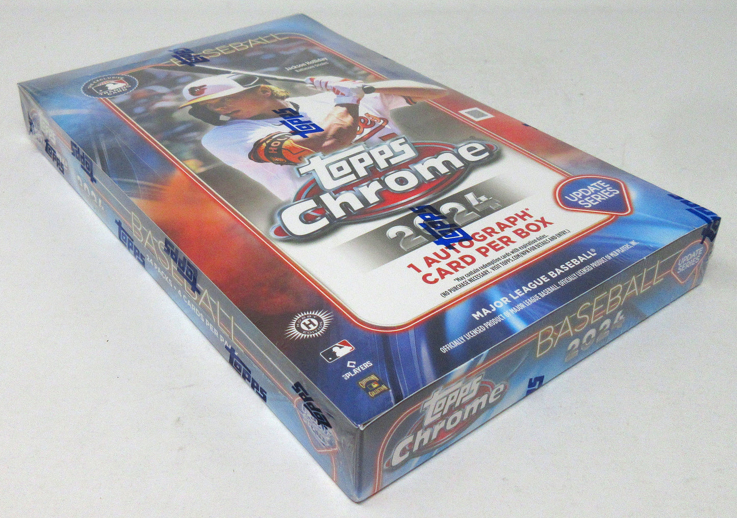2024 Topps Chrome Baseball Update Series Box (Hobby) (24/4)