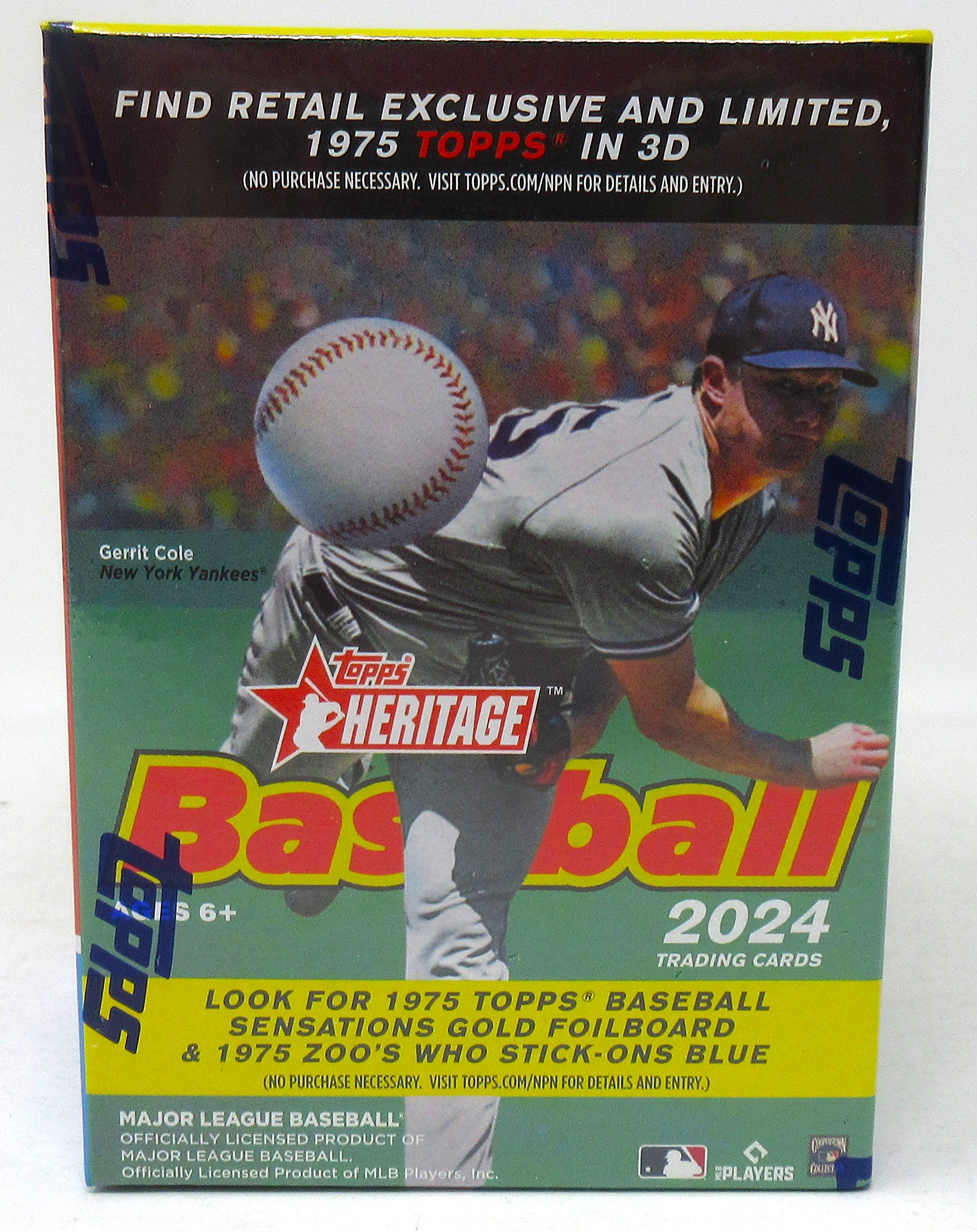 2024 Topps Heritage Baseball Blaster Box (8/9)