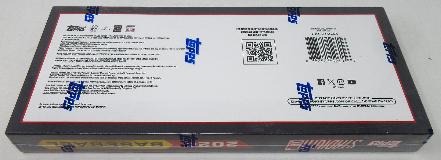 2024 Topps Stadium Club Baseball Box (Hobby) (16/8)