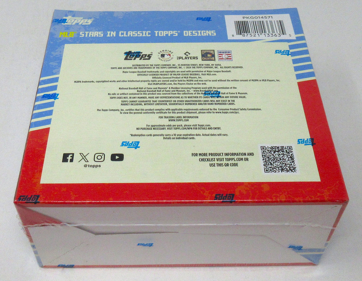 2024 Topps Archives Baseball Collectors Box (Hobby) (10/8)
