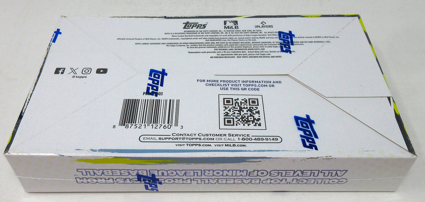 2024 Topps Pro Debut Baseball Box (Hobby) (24/8)