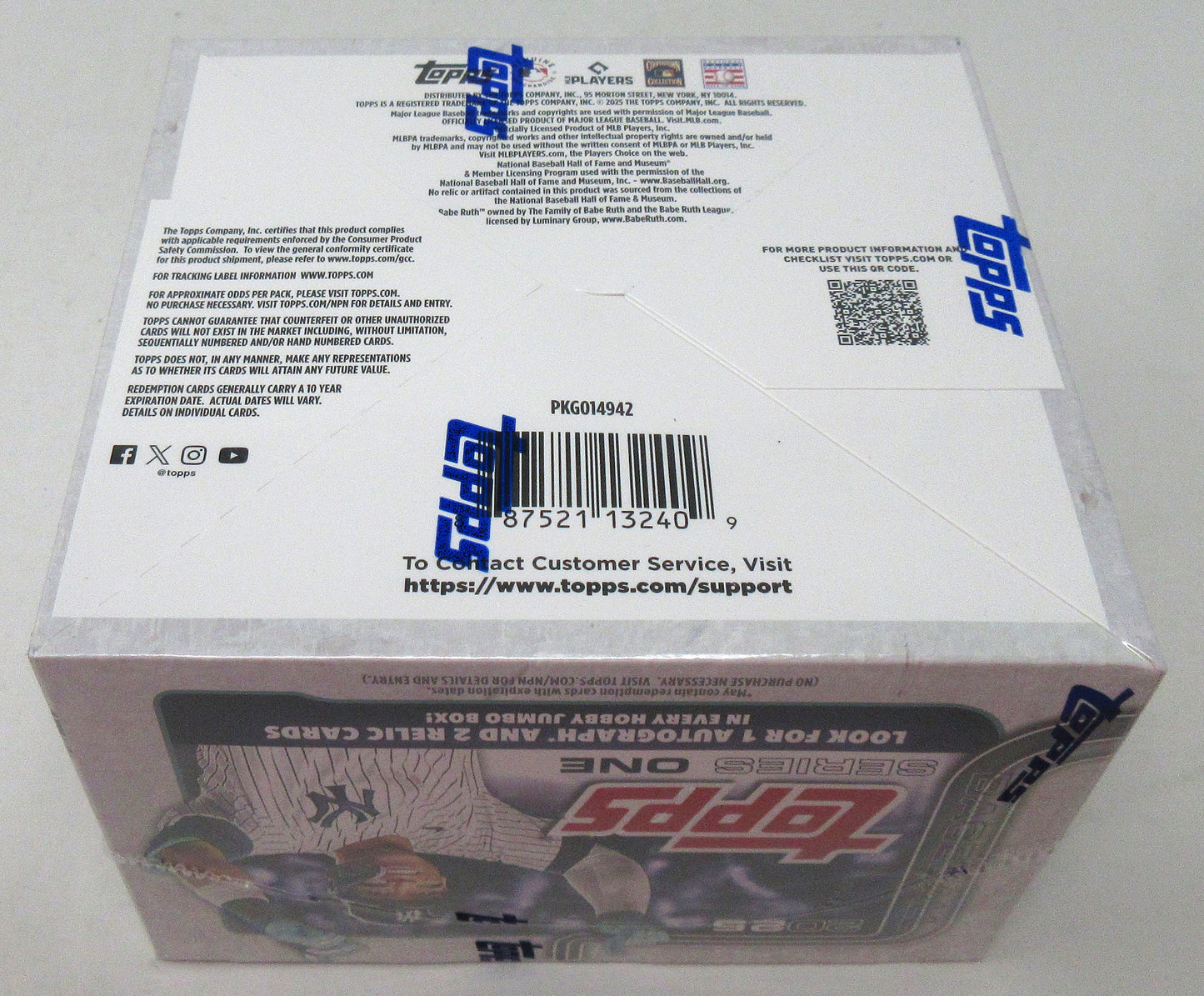 2025 Topps Baseball Series 1 Jumbo Box (Hobby) (10/40)