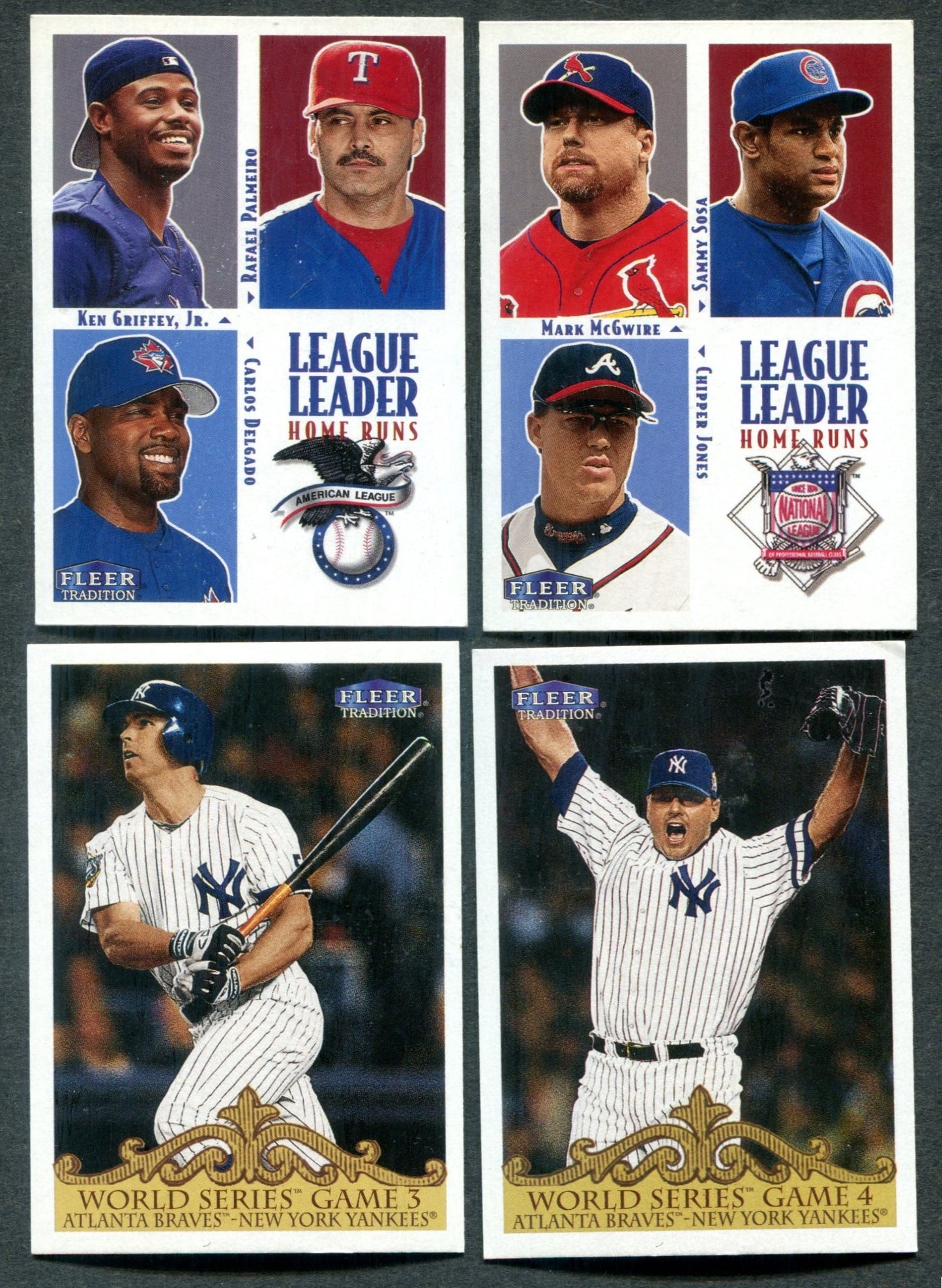 2000 Fleer Tradition Baseball Complete Set (450)