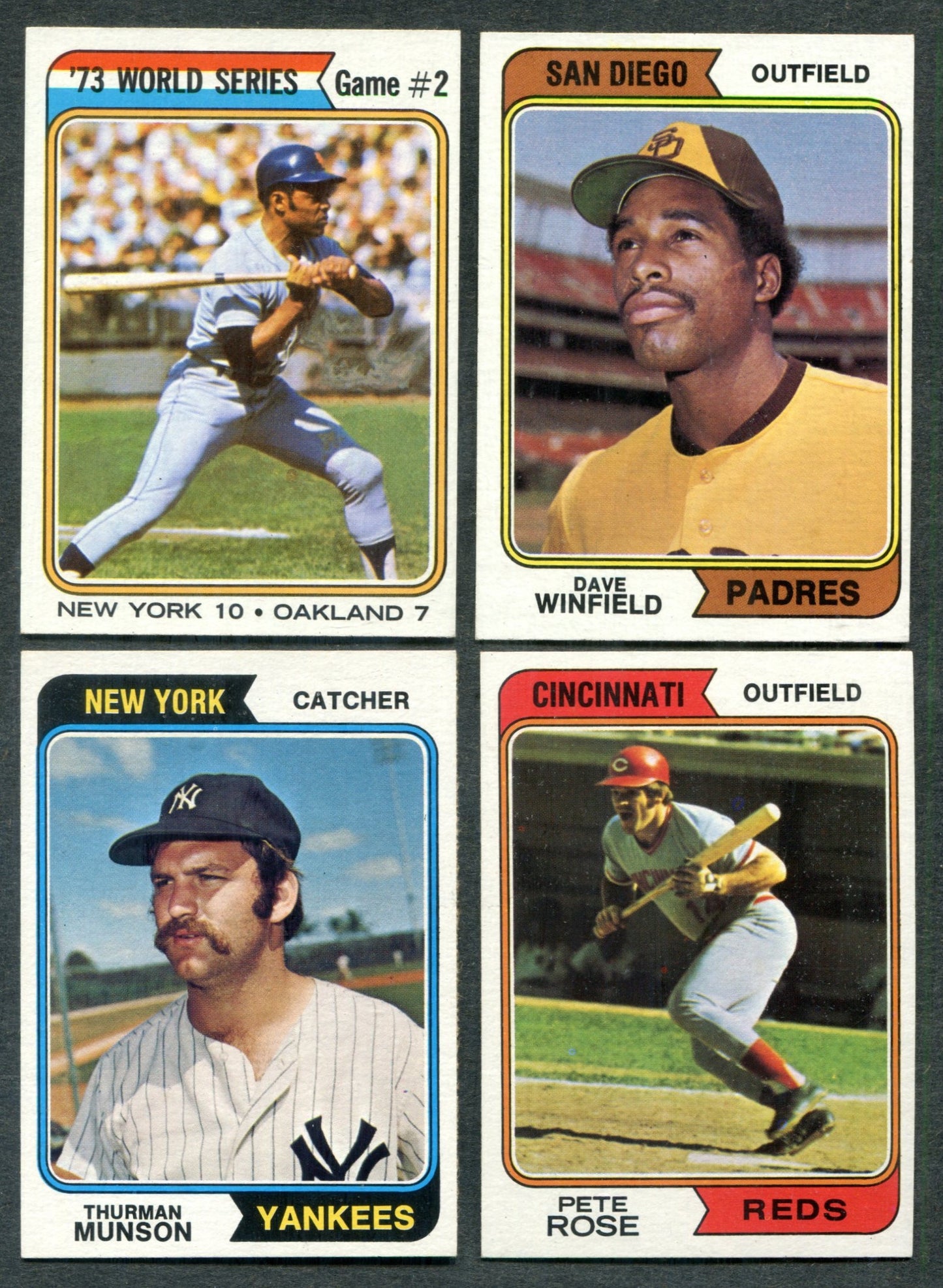 1974 Topps Baseball Complete Set EX EX/MT (660) (25-021)
