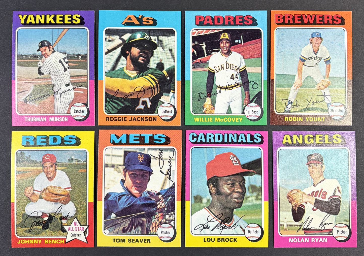 1975 Topps Baseball Complete Set NM NM/MT (660) (26-033)