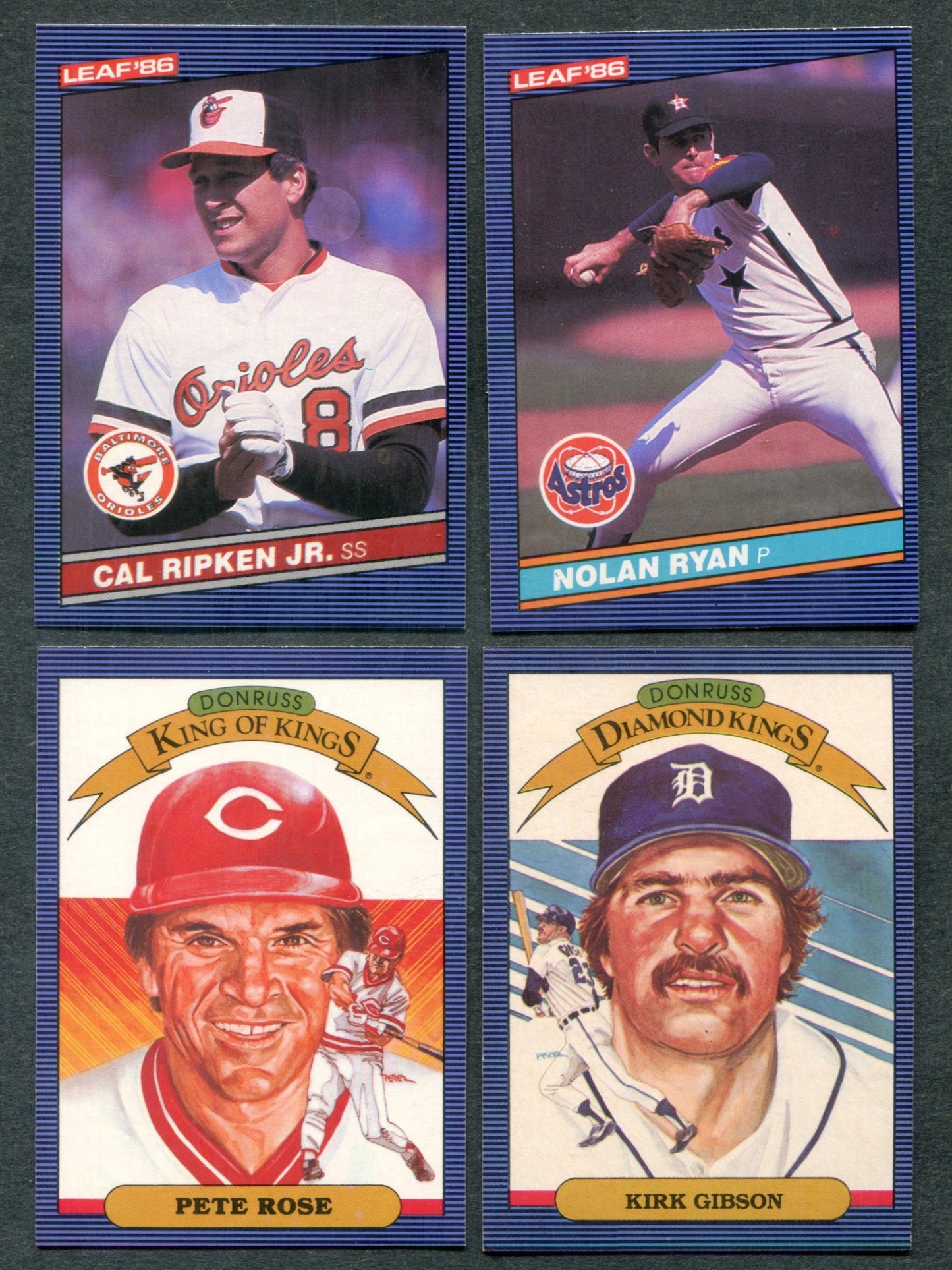 1986 Donruss Leaf Baseball Complete Set NM NM/MT (260) (26-035)
