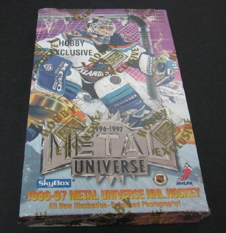 1996/97 Fleer Skybox Metal Universe Hockey Box (Hobby) (24/8)