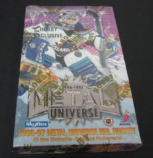 1996/97 Fleer Skybox Metal Universe Hockey Box (Hobby) (24/8