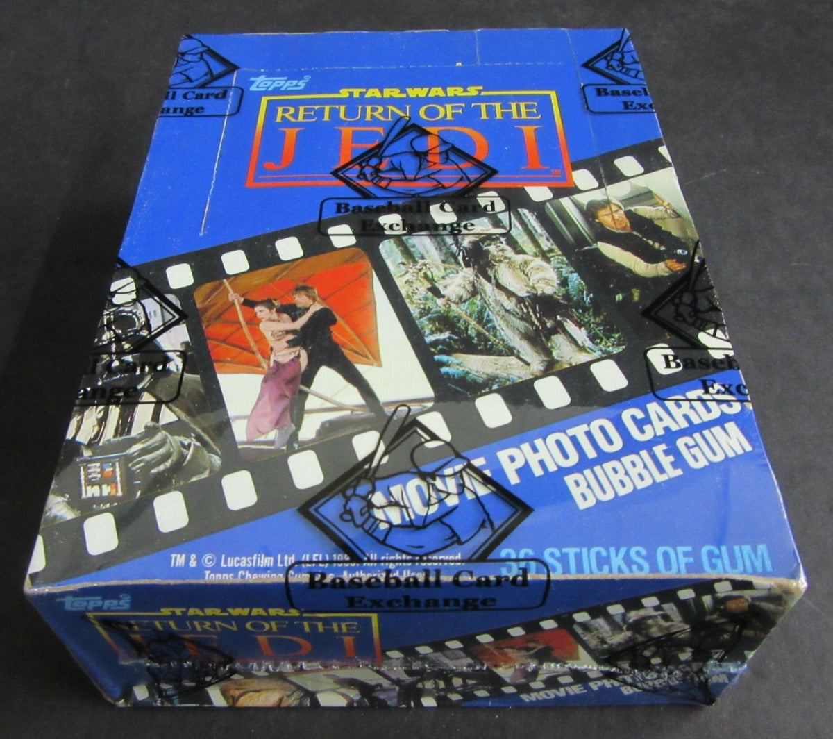 1983 Topps Return Of The Jedi Unopened Series 1 Wax Box