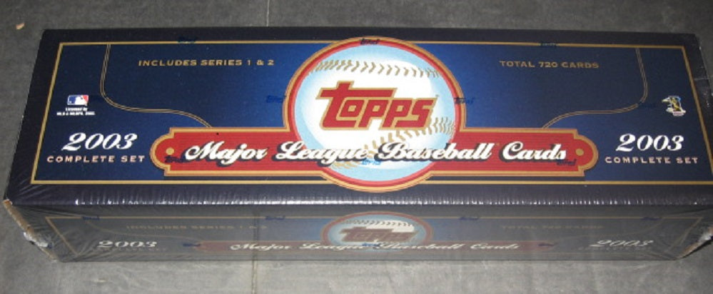 2003 Topps Baseball Factory Set (Retail) (Blue)