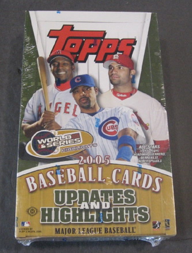 2005 Topps Baseball Updates and Highlights Box (Hobby) (36/10)